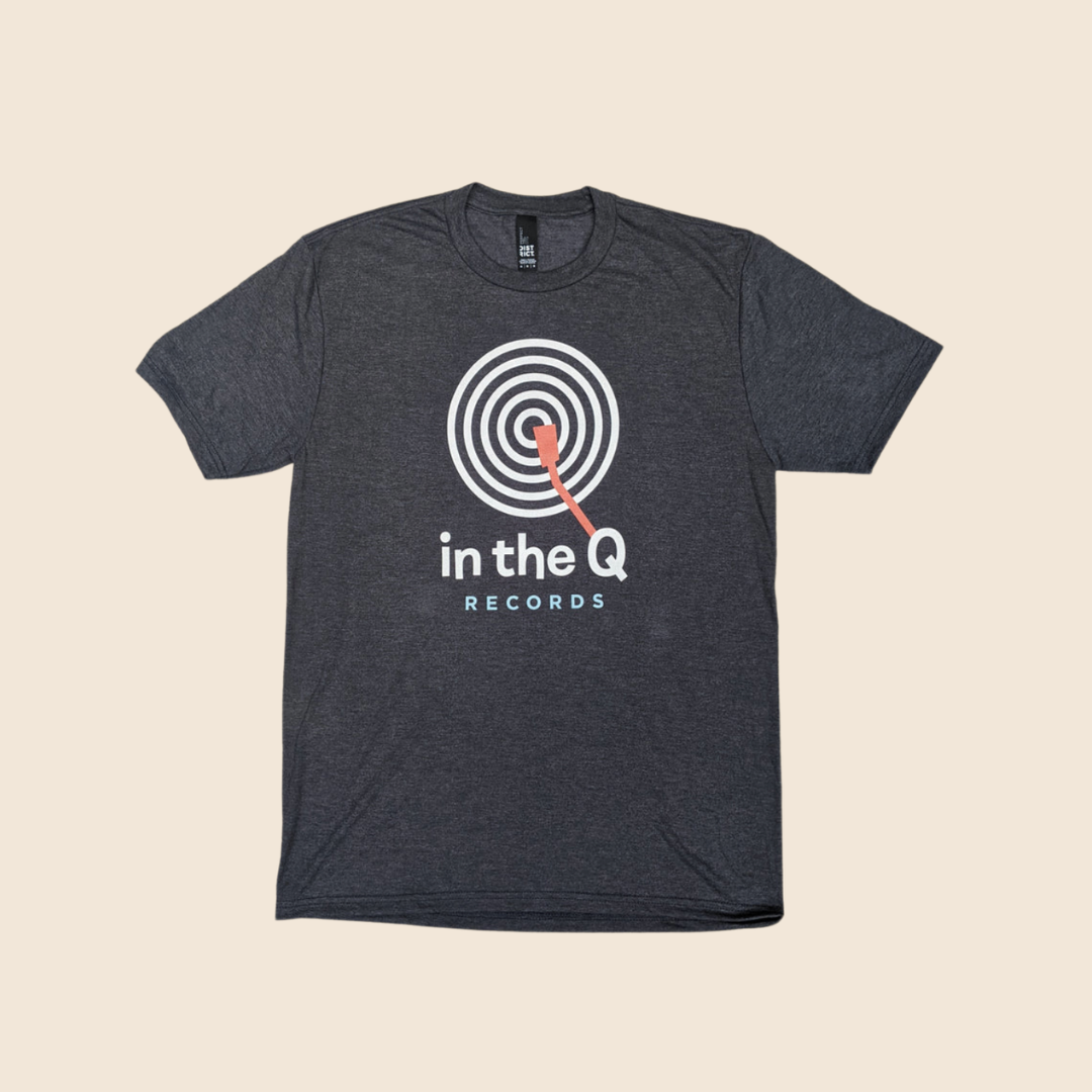In The Q Records Charcoal T-Shirt