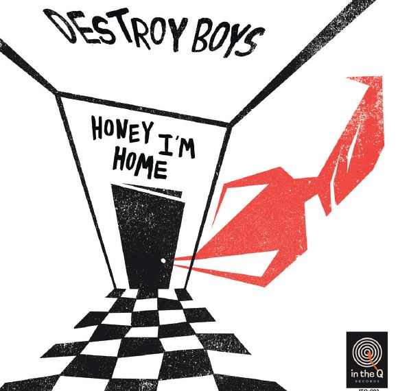 Destroy Boys - Fences / Honey I'm Home 7" - *RED VINYL*